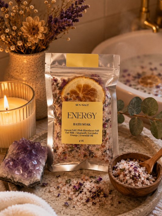 Energy Bath Soak - 4oz