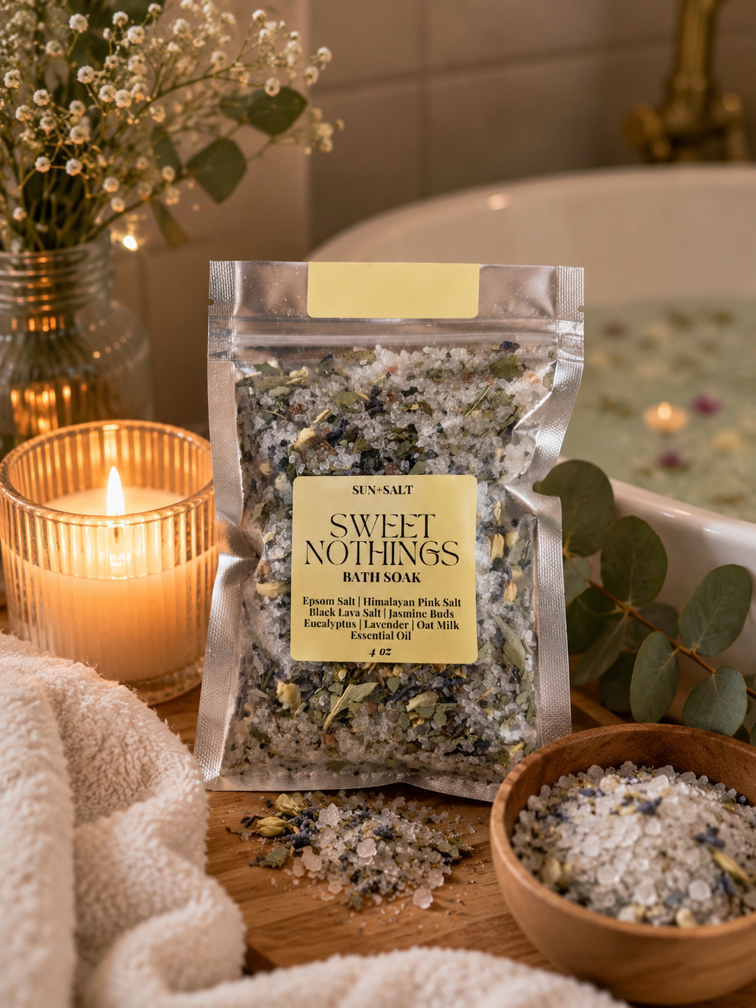 Sweet Nothings Bath Soak - 4oz